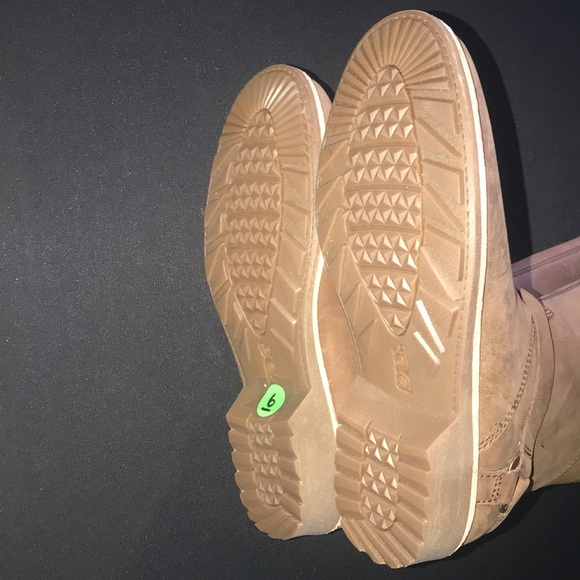 TEVA DE LA VINA DOS TALL WOMENS LEATHER BOOTS #6 - Picture 5 of 9